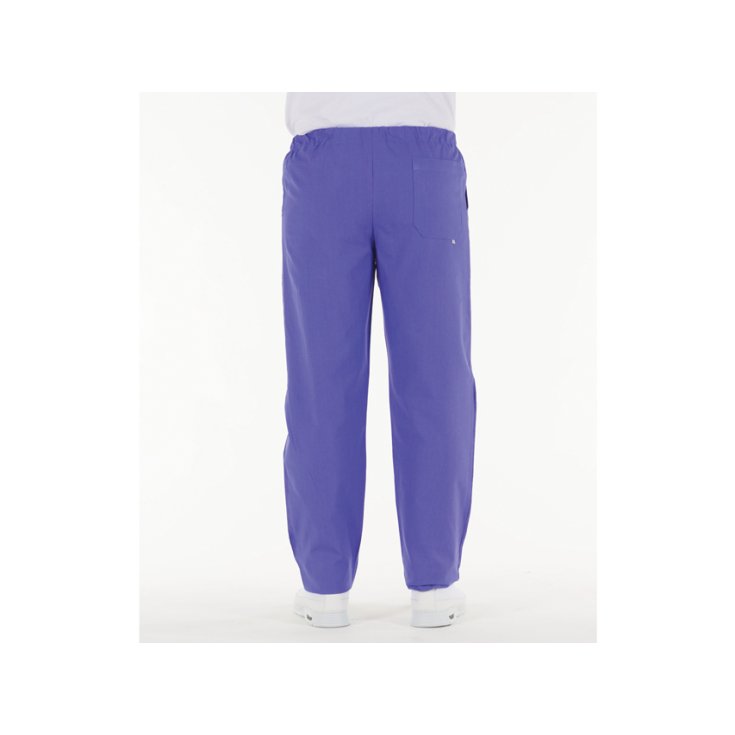 PANTALON EN COTON BLEU XS