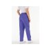 PANTALON EN COTON BLEU XS