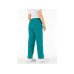 PANTALON EN COTON VERT XL