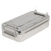 BOITE INOX 20X10X4.5CM AVEC MAN