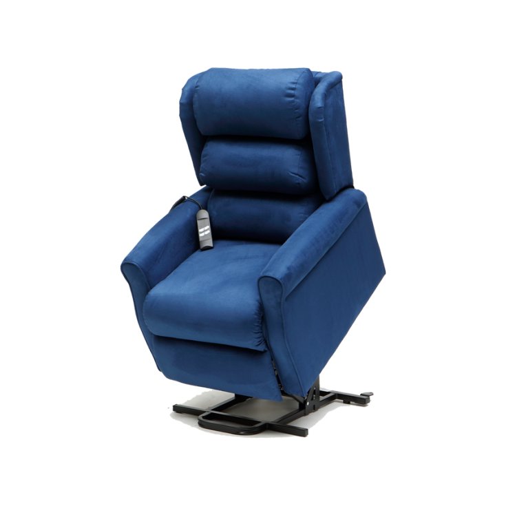 FAUTEUIL GINEVRA ELEV 2MOT BLEU