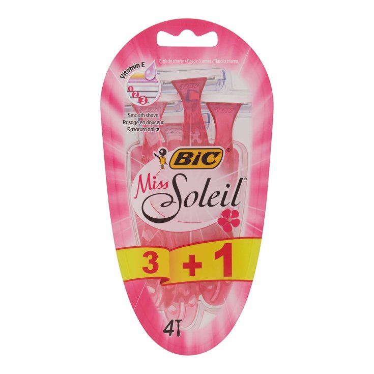 Miss Soleil BIC® 3 + 1 Rasoirs