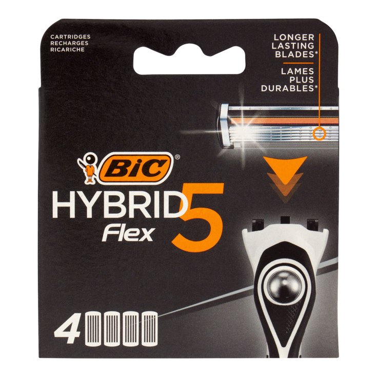 BIC HYBRID FLEX 5 LAME X 4