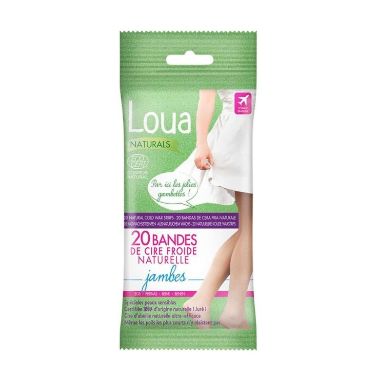 Bandes dépilatoires Naturals Body Loua 20 pièces