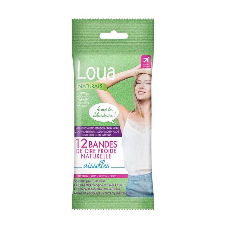 Bandes Épilatoires Naturals Aisselles Loua 12 Pièces