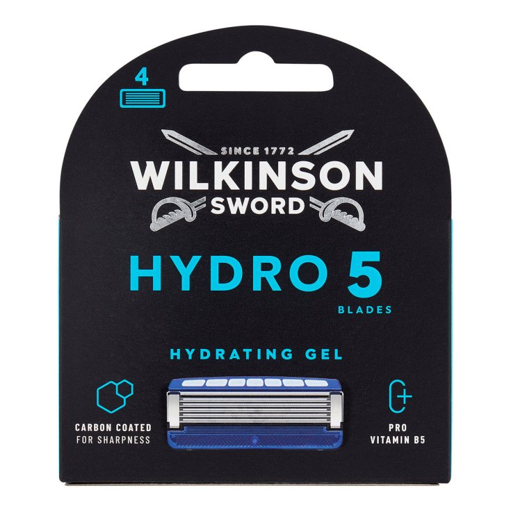 WILKINSON HYDRO 5 LAMES POUR PEAU 4PCS