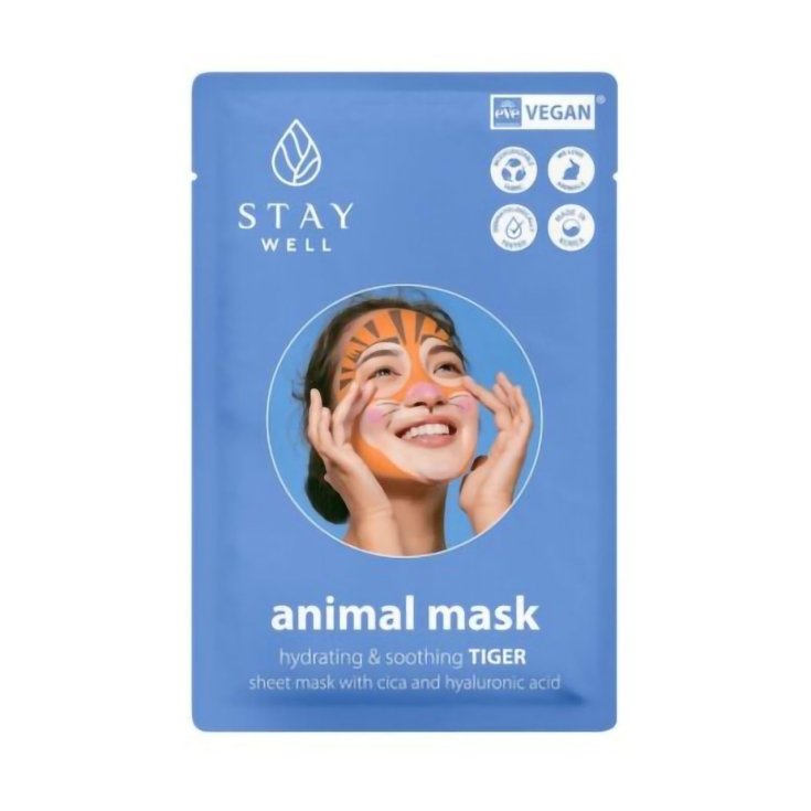 OT S/WELL ANIMAL MASK TIGER