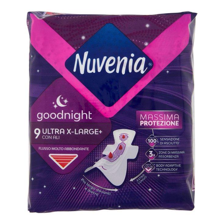 ULTRA Night Extra Large Nuvenia 9 Absorbants
