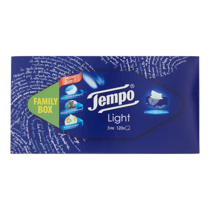 TEMPO FAMILLE MOUCHOIRS 3 VITESSES COFFRET 120