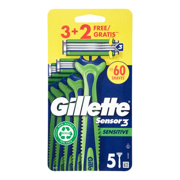 GILLETTE SENS3 USA&GETTA 3+2