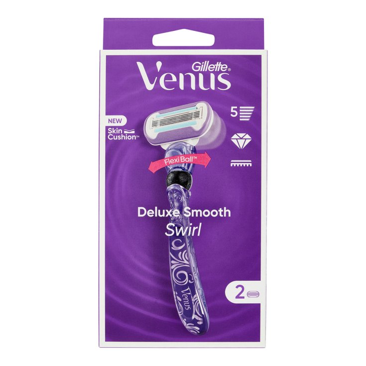 GILLETTE NE VENUS SWIRL RASOIO 2 U
