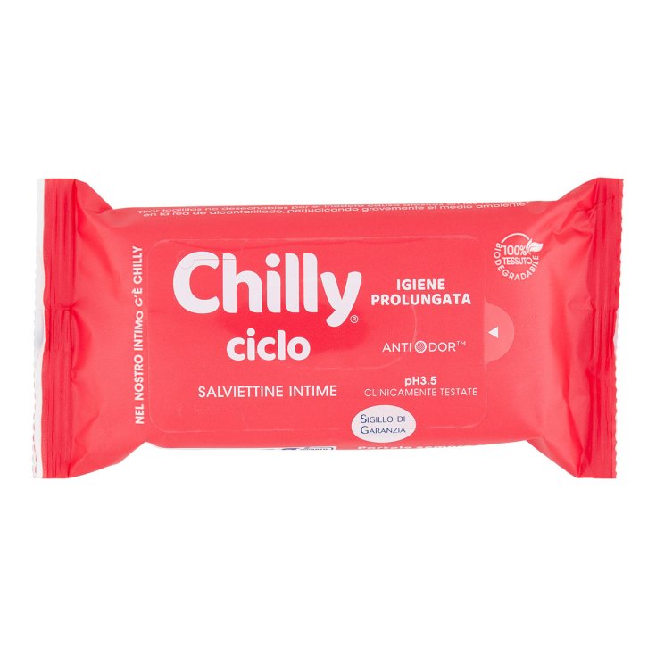 Chilly Cycle 12 lingettes intimes