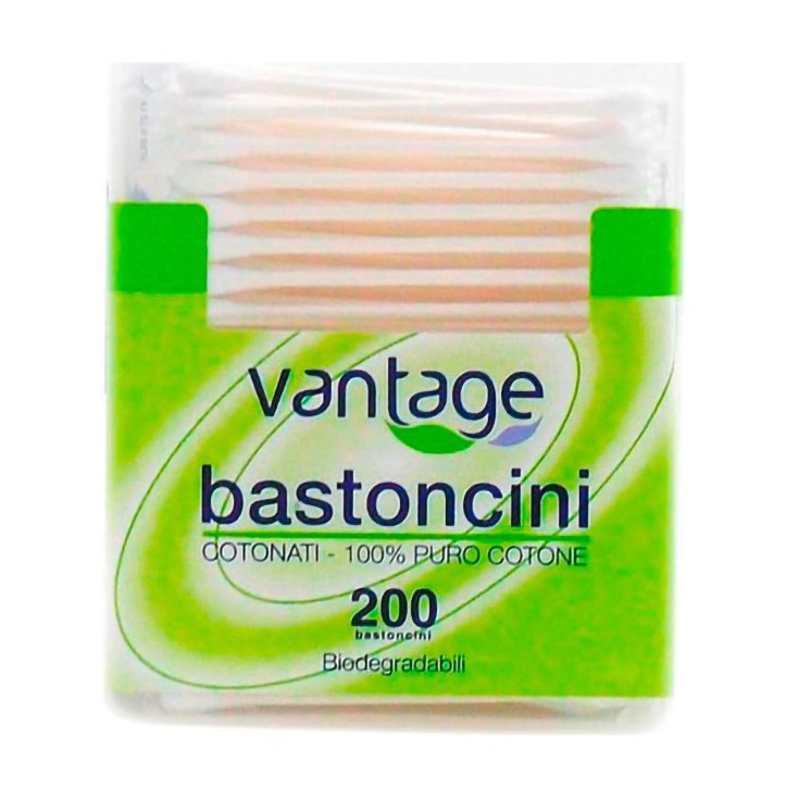 BÂTONNETS BIODÉGRABABLES VANTAGE 200PCS