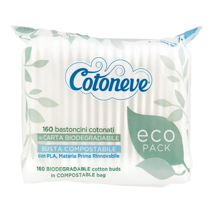 Eco Pack Cotons Bâtonnets Cotoneve 160 Pièces