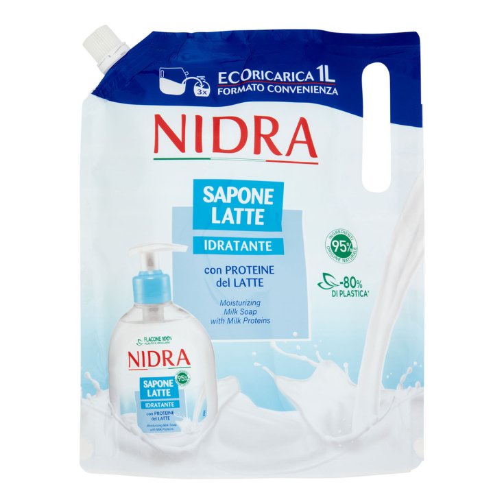 Recharge Saponelatte Hydratante Nidra 1000ml