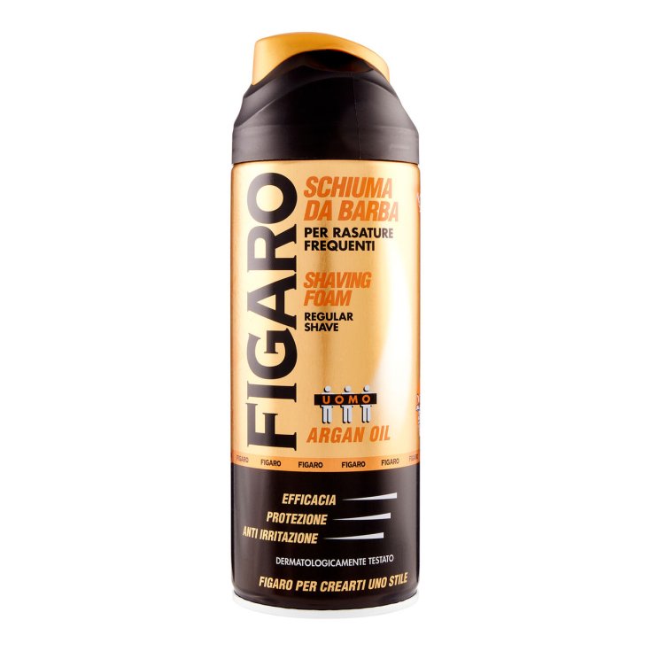FIGARO MOUSSE BARBE ARGAN 400 ML