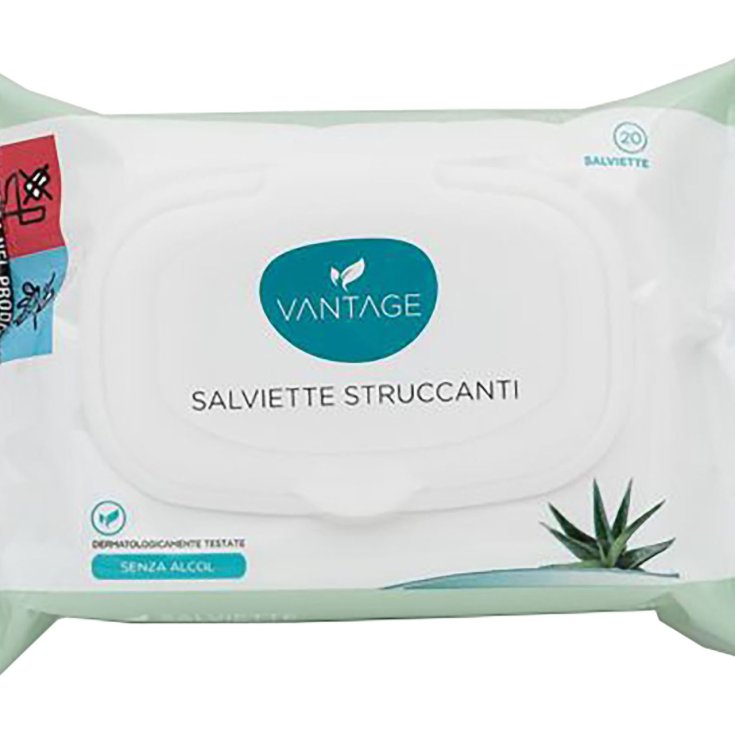 VANTAGE LINGETTES DEMAQUILLANTES 25PZ