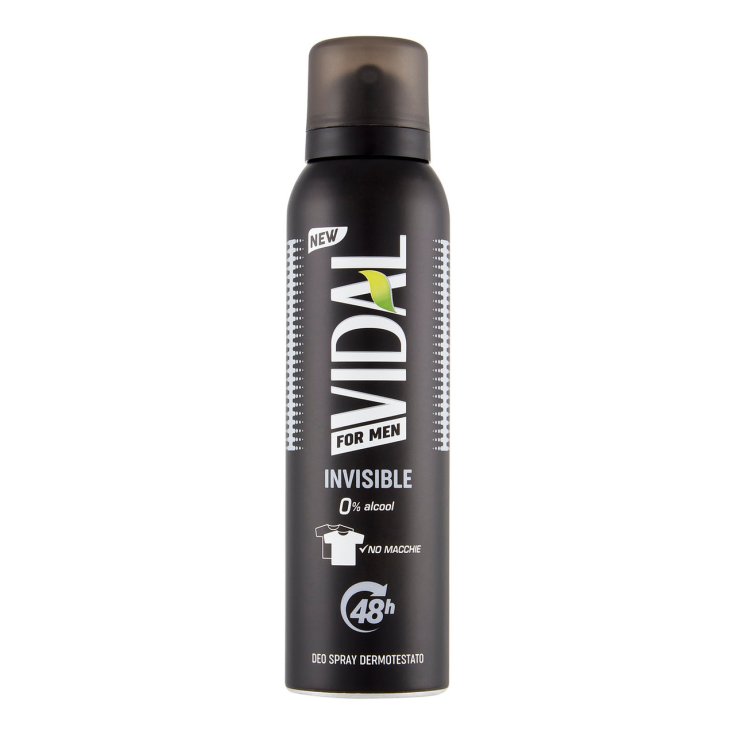 VIDAL DEO HOMME INVISIBLE 150 ML