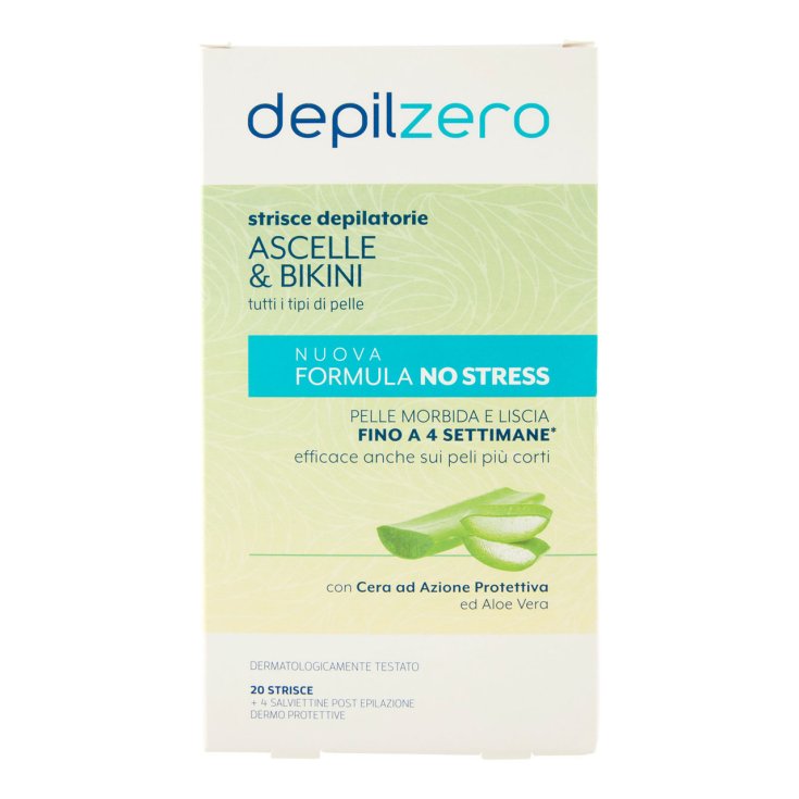 DEPILZERO STRIPES SOUS LES BRAS ET LA LANGUE 20P