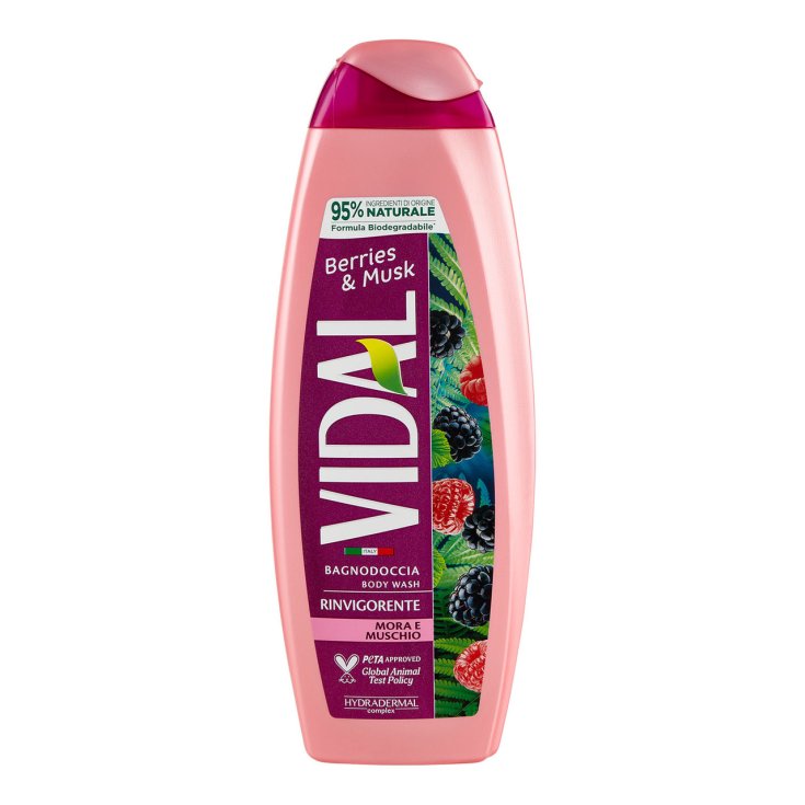 VIDAL NEW B/D MÛRE & MOUSSE 500ML