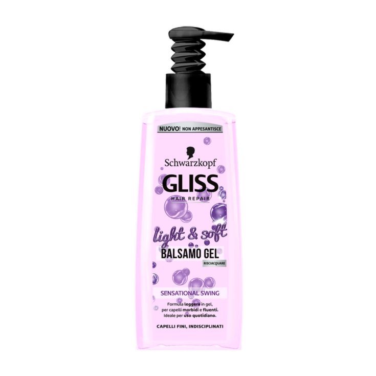 Gliss Hair Repair Gel Revitalisant Léger & Doux Sensational Swing Schwarzkopf 200ml