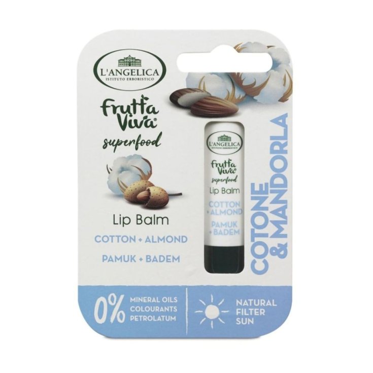 Baume Lèvres Coton & Amande L'ANGELICA Stick 4,8g