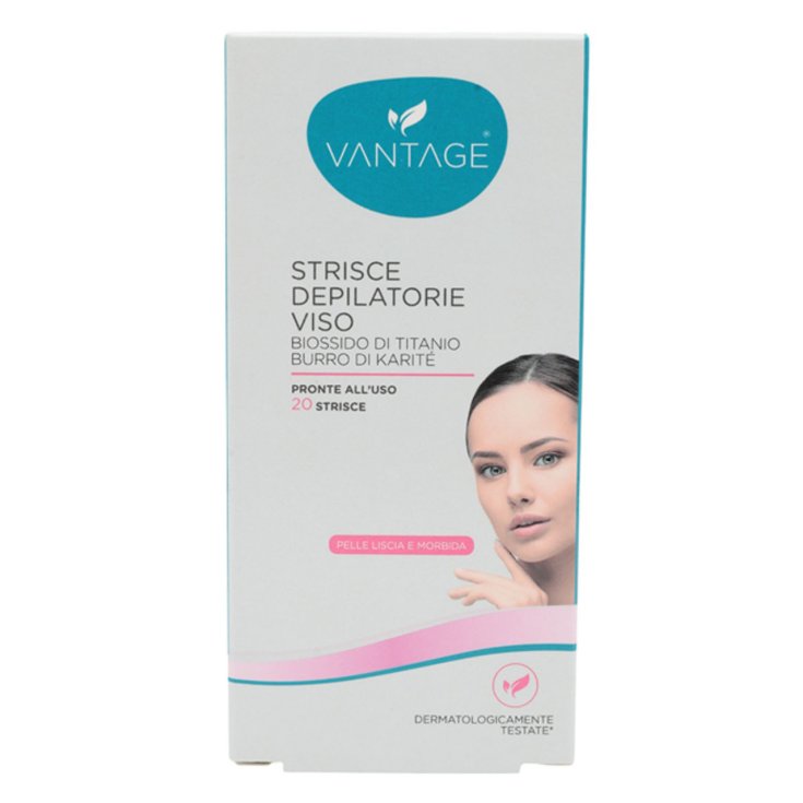 VANTAGE BANDES DEPIL VISAGE DOUX 20