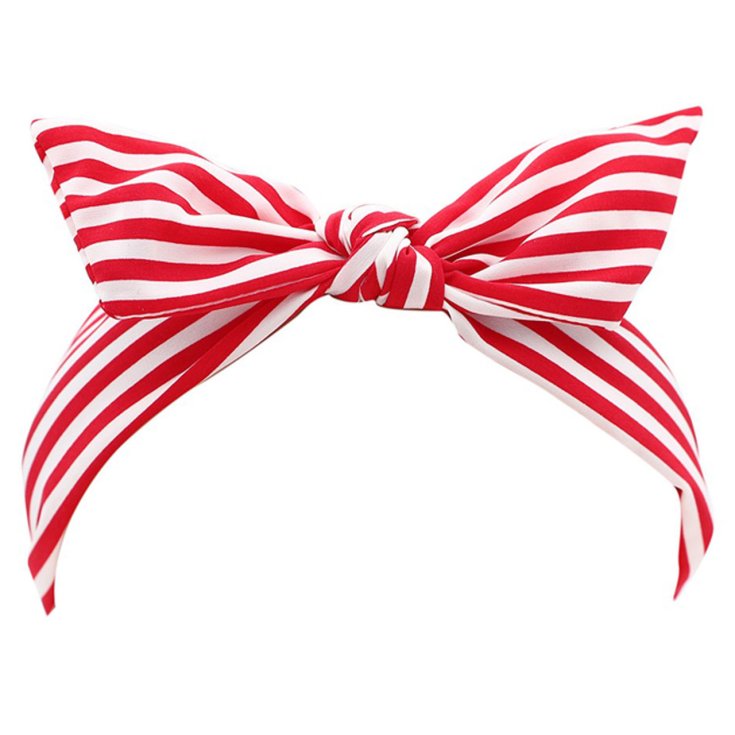 BANDEAU À RAYURES ROUGES IB ACC