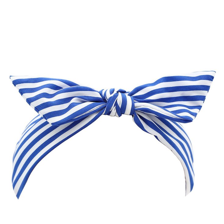 BANDEAU À RAYURES BLEUES IB ACC