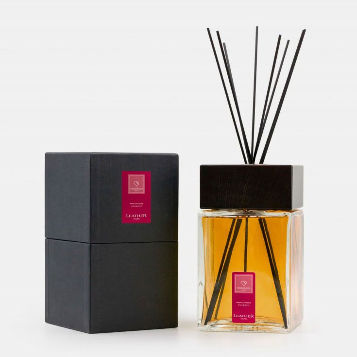 Désodorisant pour Leather Musk Home Beauty Idea avec bâtons
