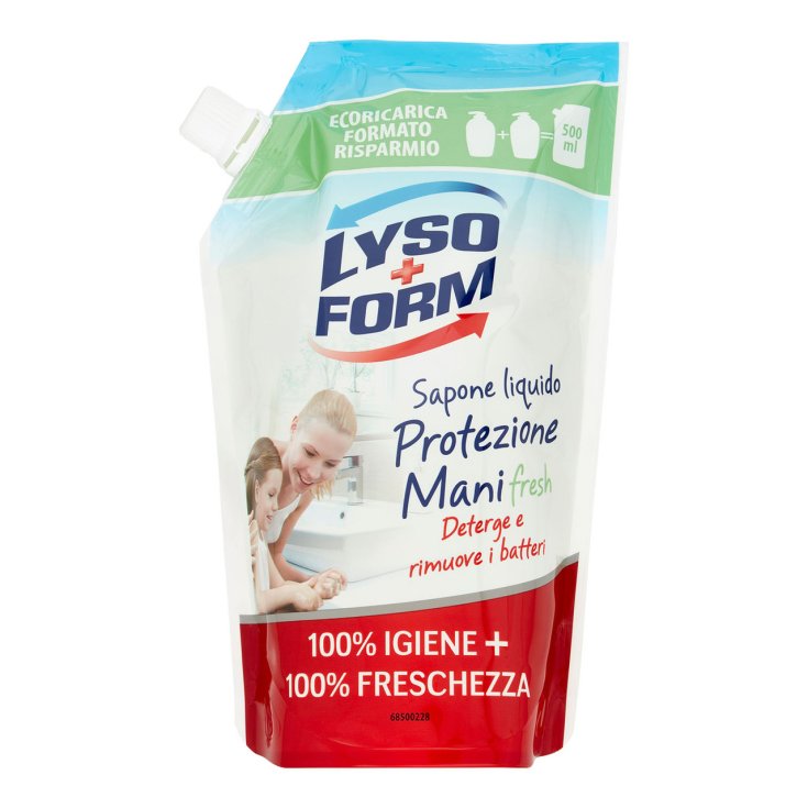 Savon Liquide Protection Mains Fraîcheur Lysoforme 500ml