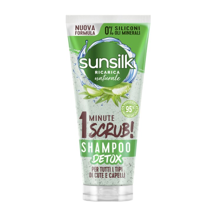 SUNSILK SHAMPOO SCRUB ALOE VERA 20