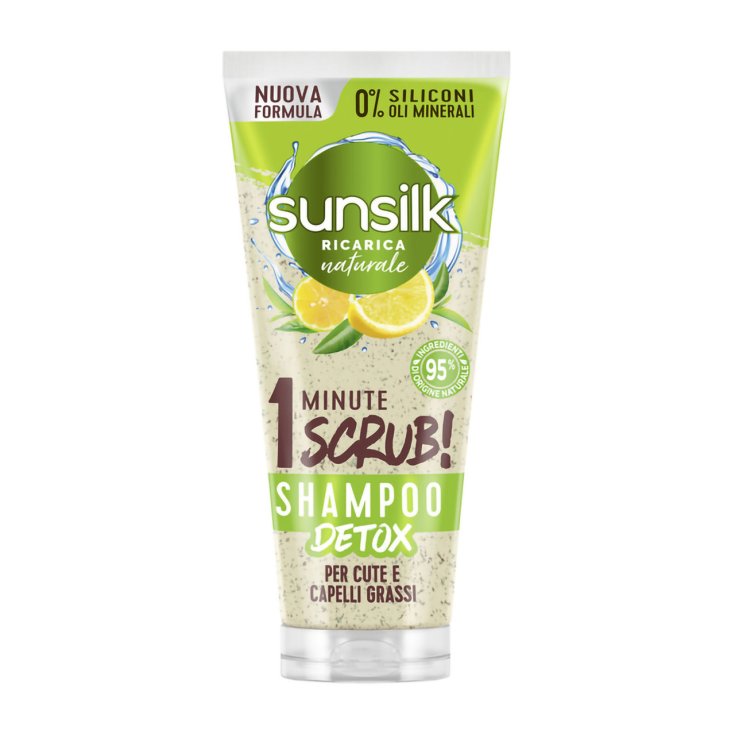 SUNSILK SHAMPOO SCRUB TE VERDE 200