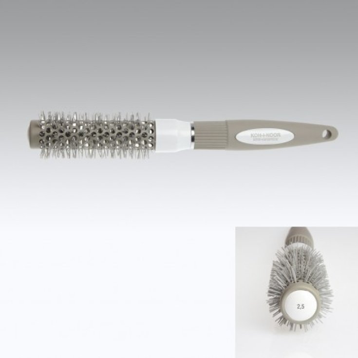 Koh-I-Noor Brosse Thermique Ronde 2,5cm Iono-Céramique