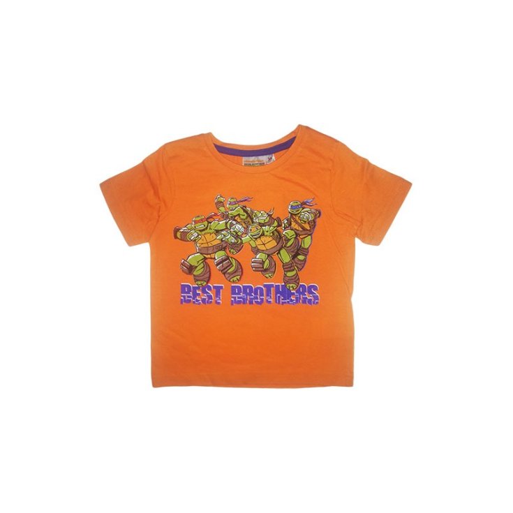 Tee-shirt t-shirt bébé garçon tortues ninja orange 8A