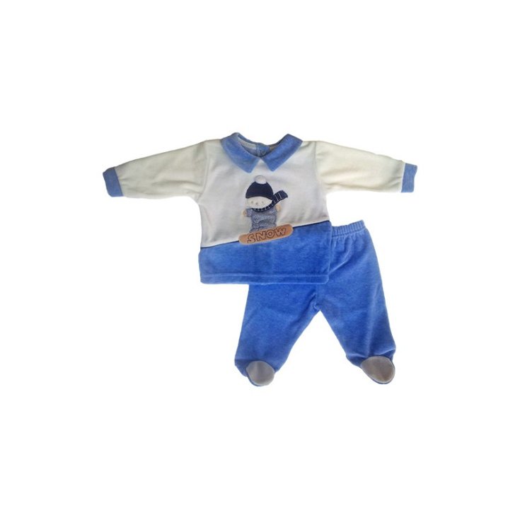 Lot complet 2pcs chenille bébé garçon Le Chicche 3 m