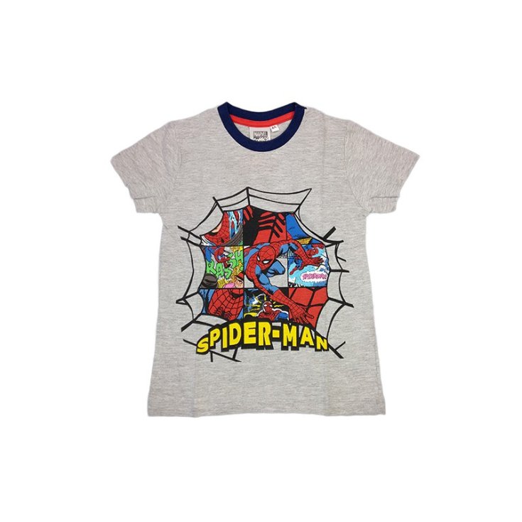 Tee shirt tee shirt bébé garçon enfant Spiderman gris Spiderman 4A