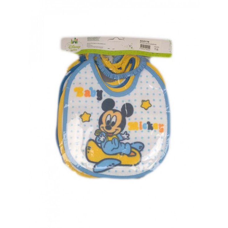 Lot de 6 bavoirs bébé bavoirs bavoirs bébé Disney baby Mickey TU