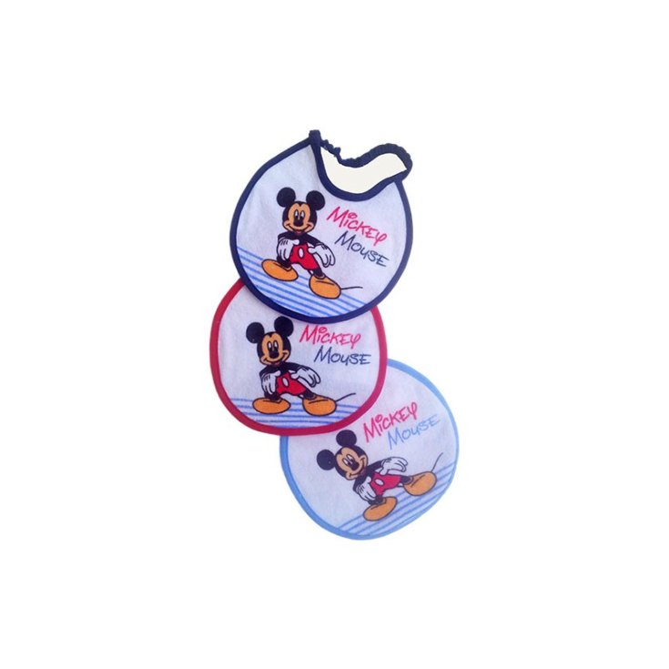 Lot de 6 bavoirs bébé bavoirs bavoirs bébé Disney baby Mickey TU