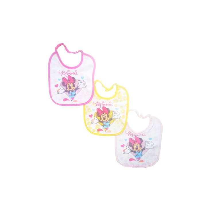 Lot de 6 bavoirs bébé bavoirs bavoirs bébé Disney baby Minnie TU