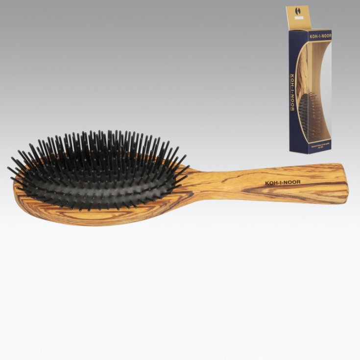 Koh-I-Noor Grande Brosse Pneumatique Ovale En Bois De Zebrano 685z