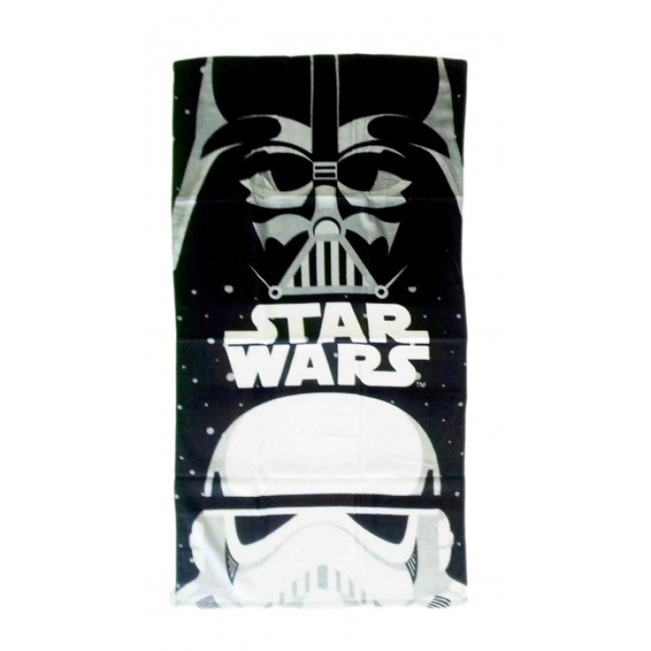 Drap de plage bébé garçon éponge Star Wars TU