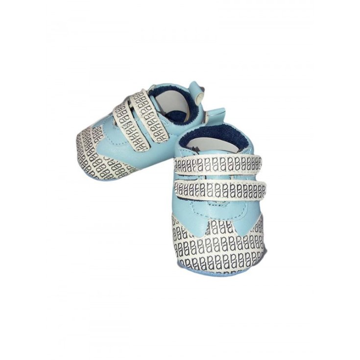 Chaussure bébé garçon pastel chaussure blanc ciel 17