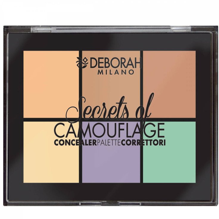 DEB SECRETS PALETTE CAMOUFLAGE COR