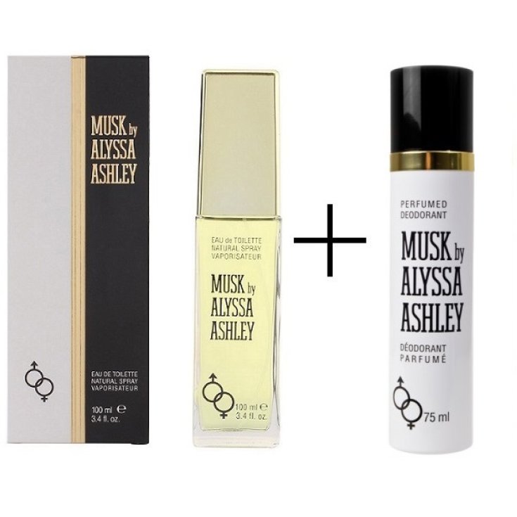 Alyssa Ashley Musk Eau de Toilette vaporisateur 100 ml GRATUIT Alyssa Ashley Déodorant vaporisateur 75 ml