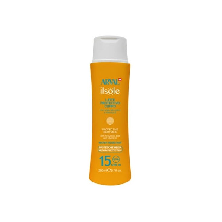 Arval Il Sole Lait Corporel Protecteur SPF15 200 ml
