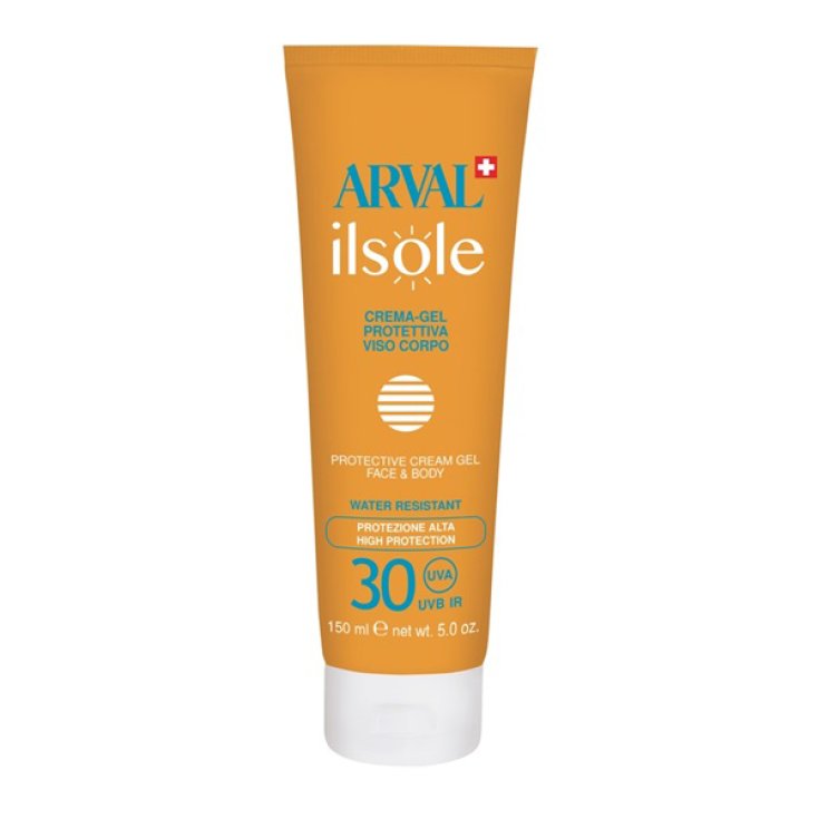Arval IlSole Gel Protecteur Visage Corps Crème SPF30 150 ml Arval IlSole Gel Protecteur Visage Corps Crème SPF30 150 ml