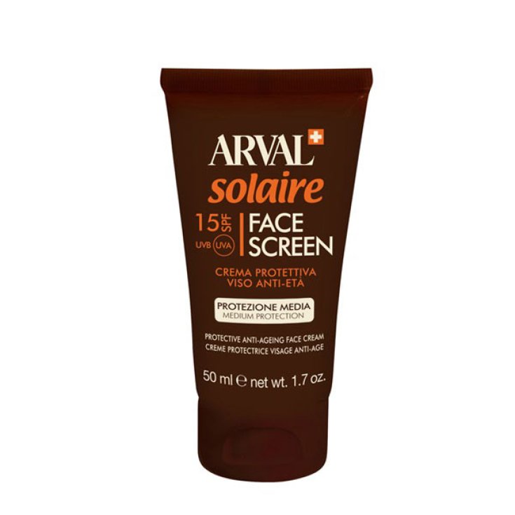Arval Solaire Écran Visage SPF 15 50 ml