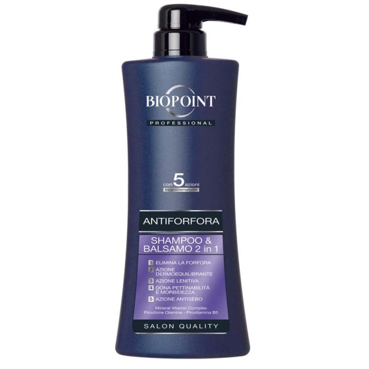 Biopoint Professional Shampooing et après-shampooing antipelliculaire 2 en 1 400 ml