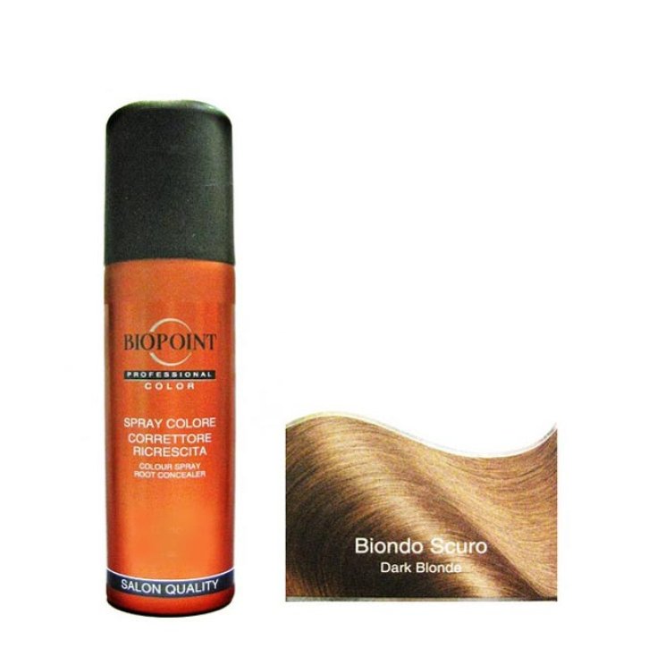 Biopoint Correcteur de Couleur Blond Foncé Spray Repousse 75 ml